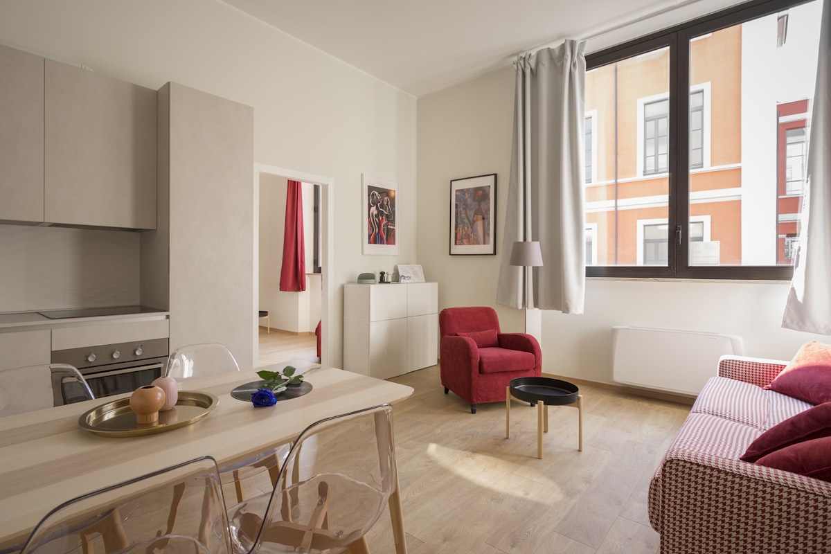 Bright, well-kept apartment interior